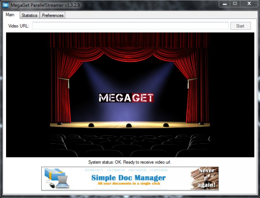 MegaGet Streamer
