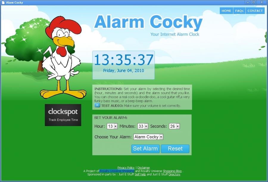 Alarm Cocky