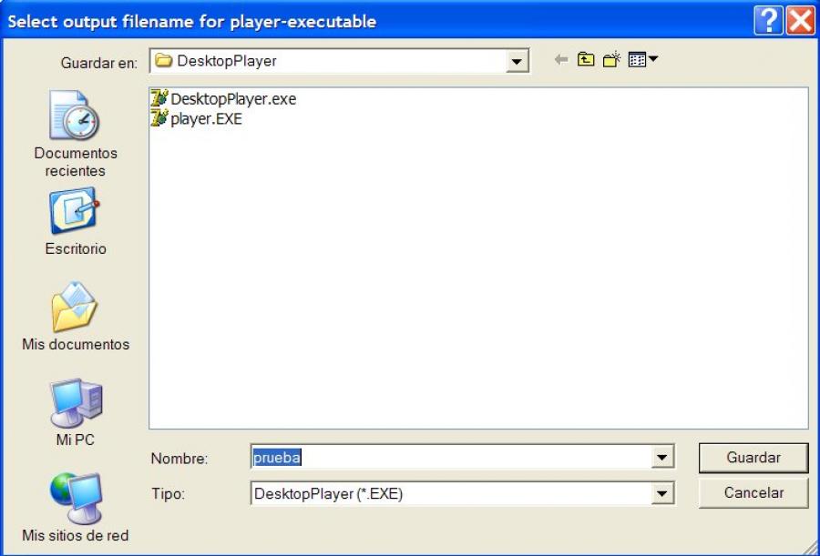 DesktopPlayer