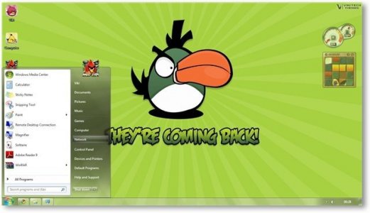 Angry Birds Windows 7 Themes