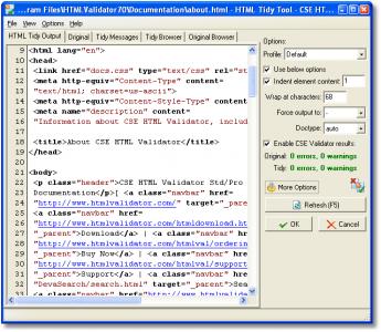 CSE HTML Validator