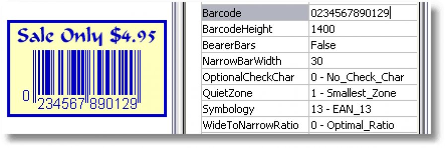 BarCodeWiz Barcode ActiveX