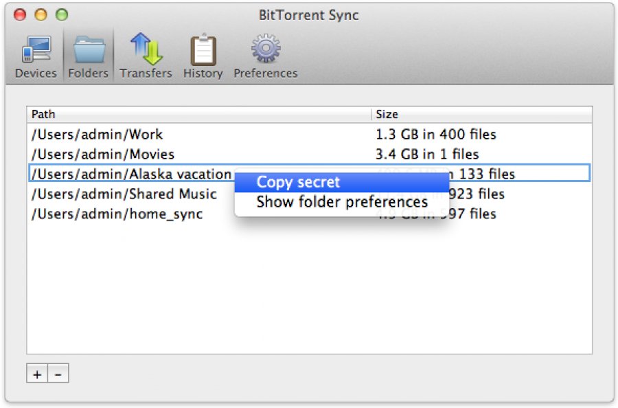 BitTorrent Sync
