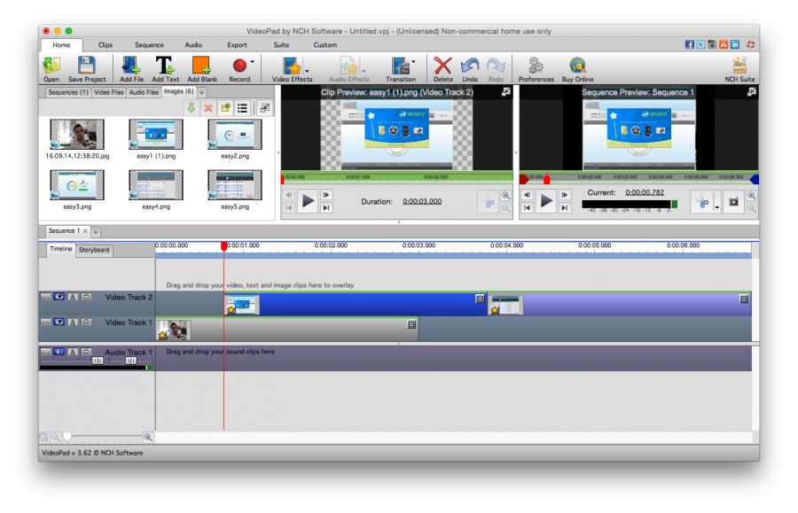 VideoPad Free Video Editor and Movie Maker