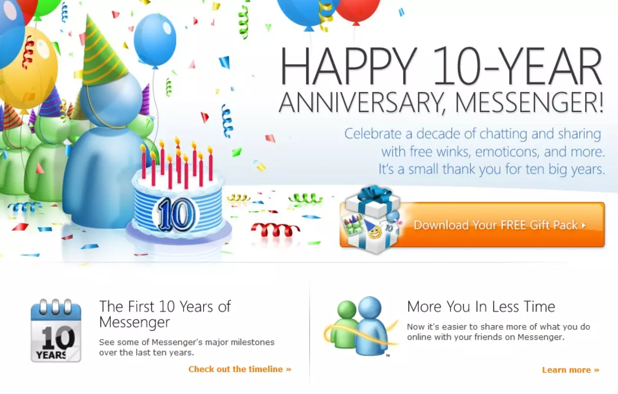 Messenger 10th Anniversary Pack